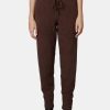 Clothing NIA Pants | Ribbed Plush Jogger Chocolate