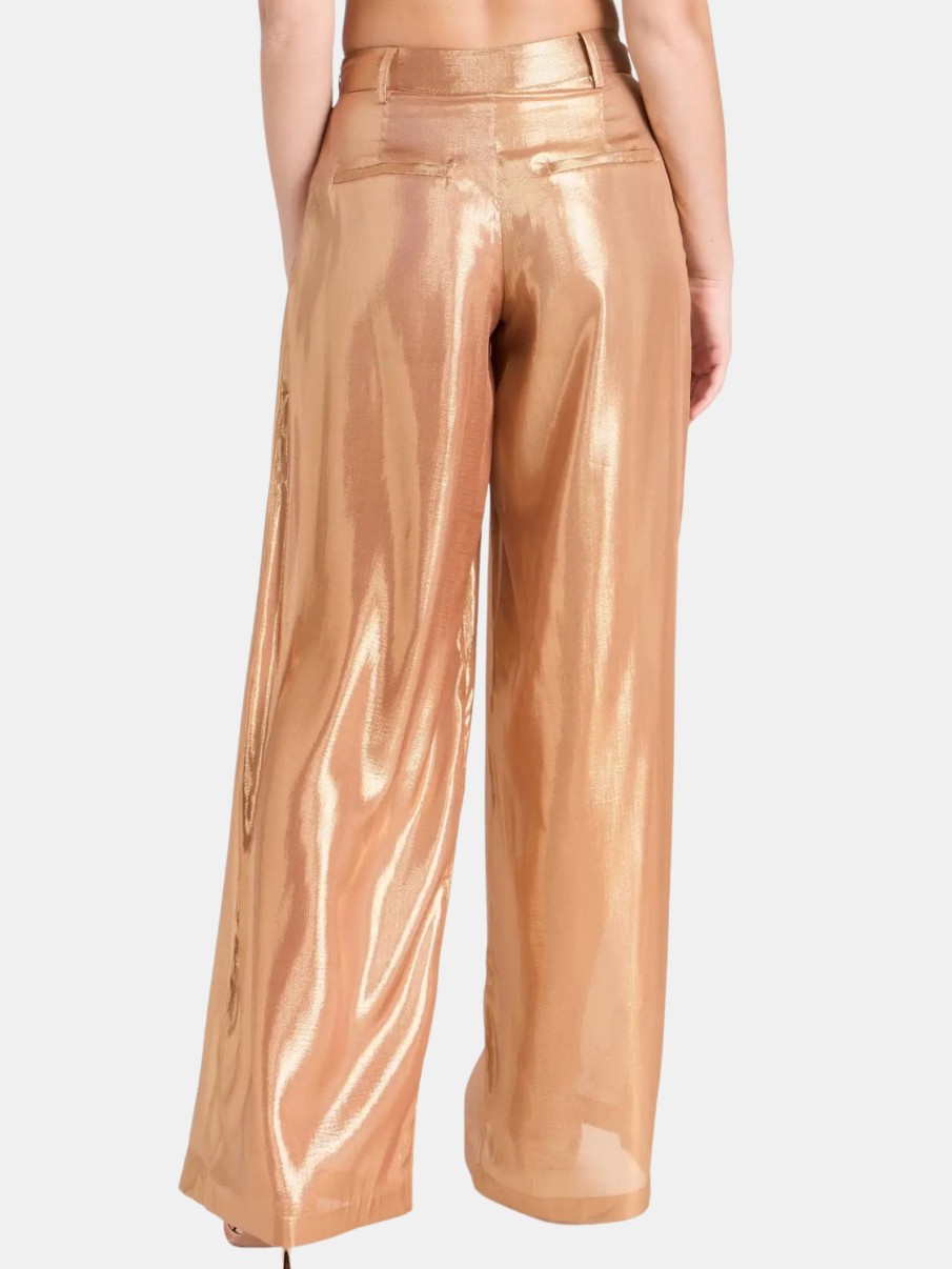 Clothing RETROFETE Pants | Arista Pant Nude Glitter