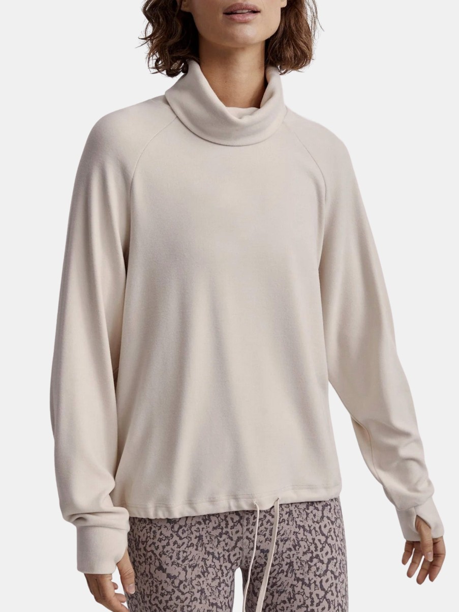 Clothing VARLEY | Portland High Neck Midlayer Crystal Grey