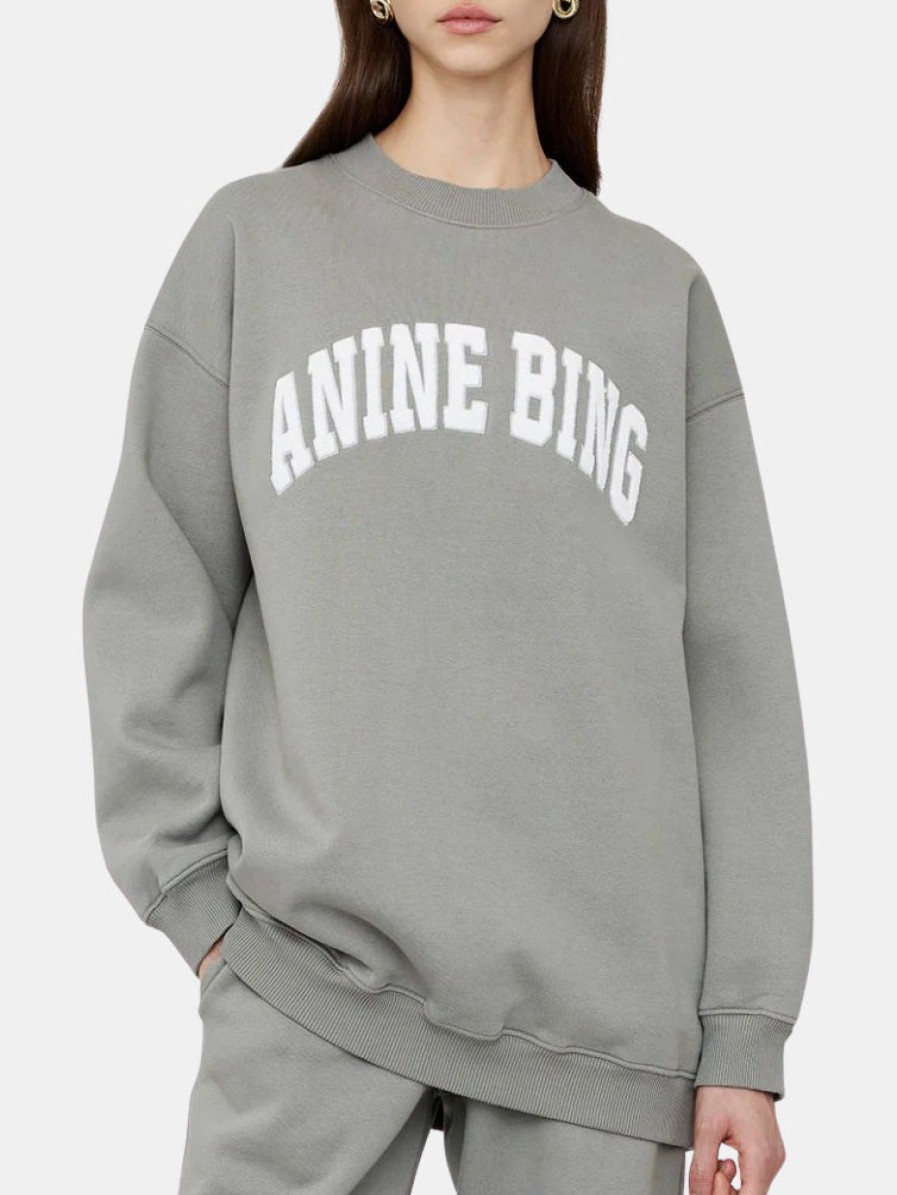 Clothing ANINE BING | Tyler Sweatshirt Storm Grey