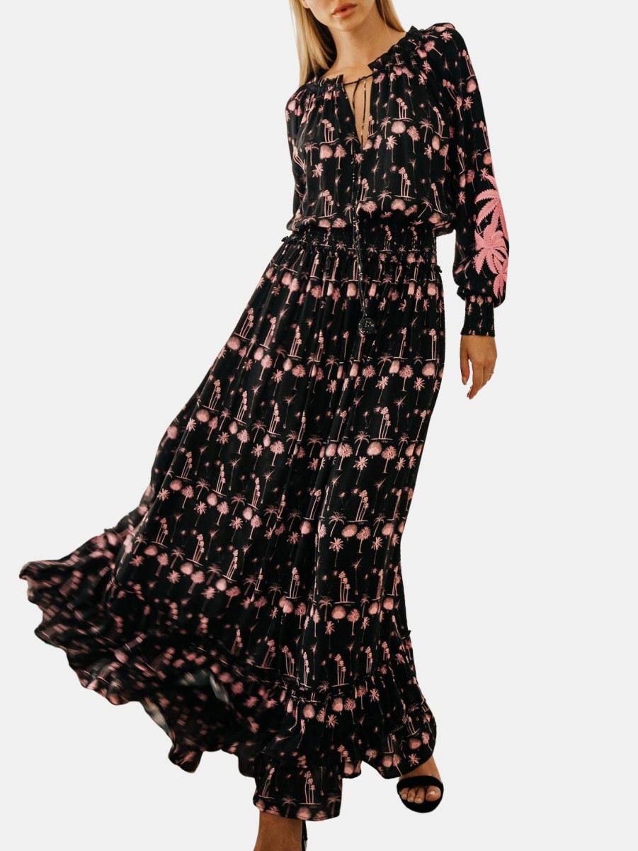 Clothing TAJ By Sabrina Crippa Maxi | Sofia Dress Palms Life