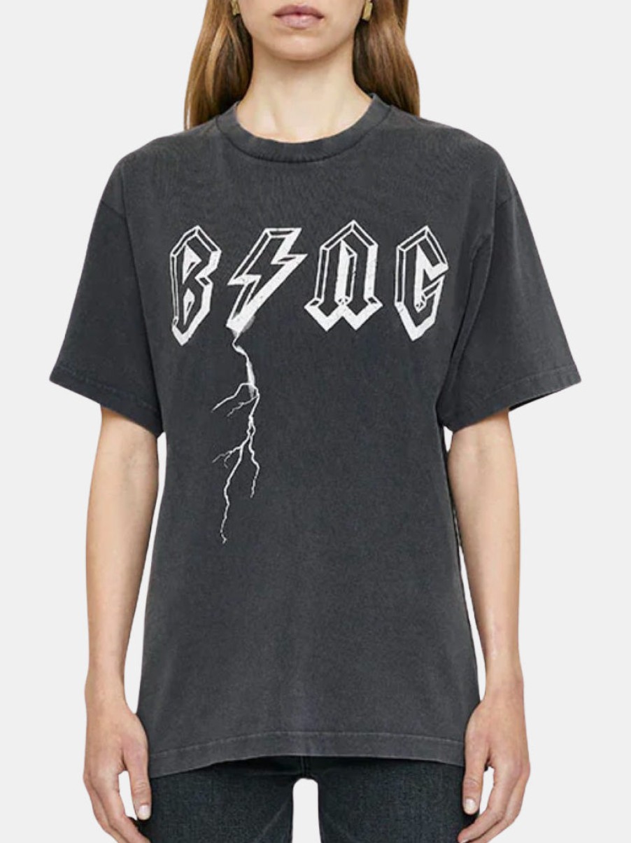 Clothing ANINE BING | Bing Bolt Tee Black