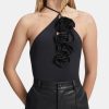 Clothing BARDOT Tanks | Erika Jersey Bodysuit Black