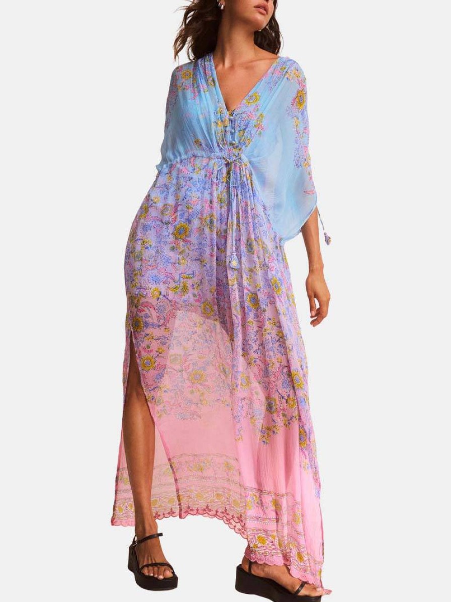 Clothing Hemant & Nandita Maxi | Kaftan With Slip Ombre