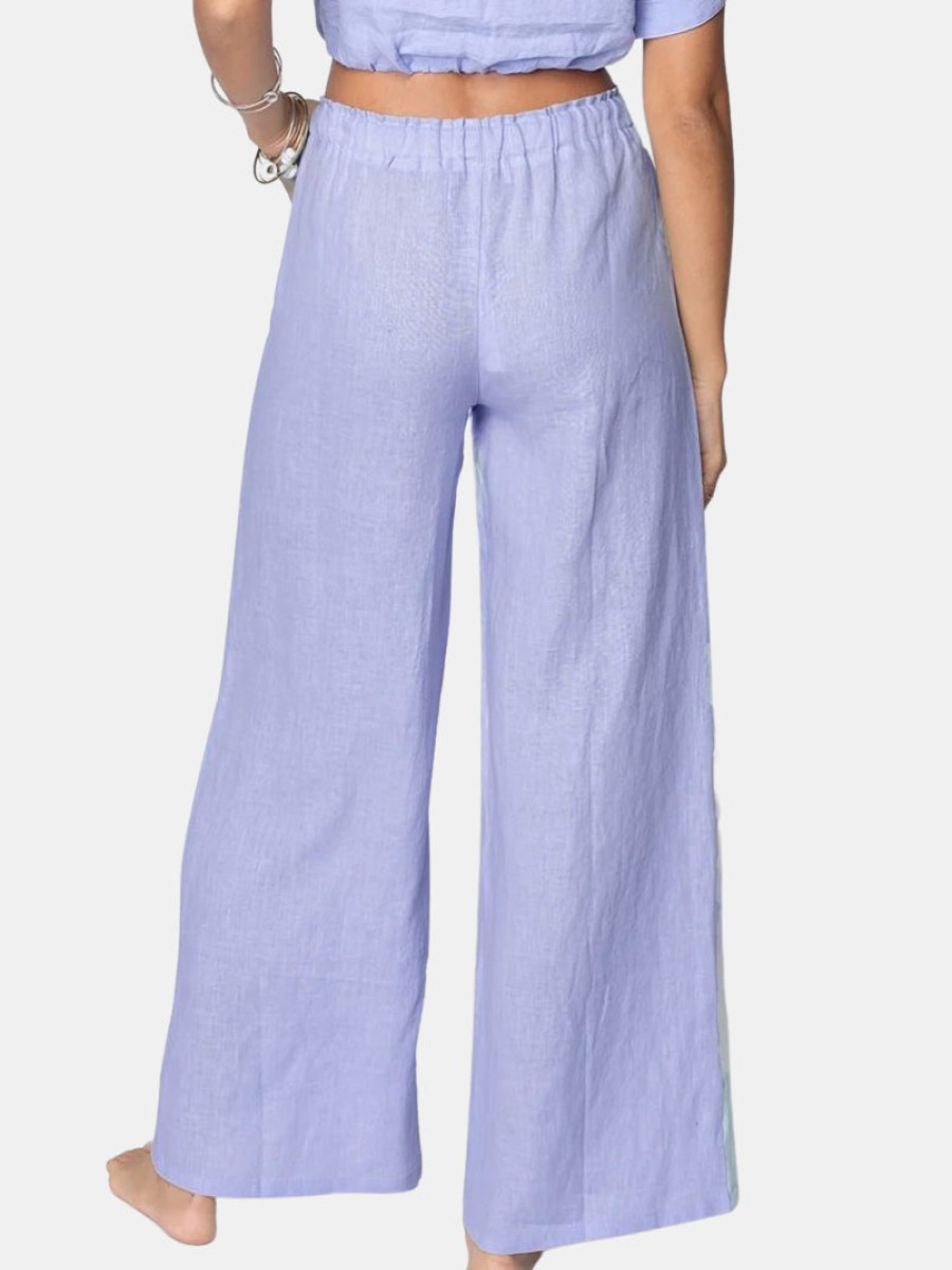 Clothing Stillwater Pants | The Linen Venice Wide Leg Pant