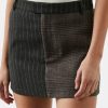 Clothing RAILS Skirts | Prim Skirt Pinstripe Plaid Mix