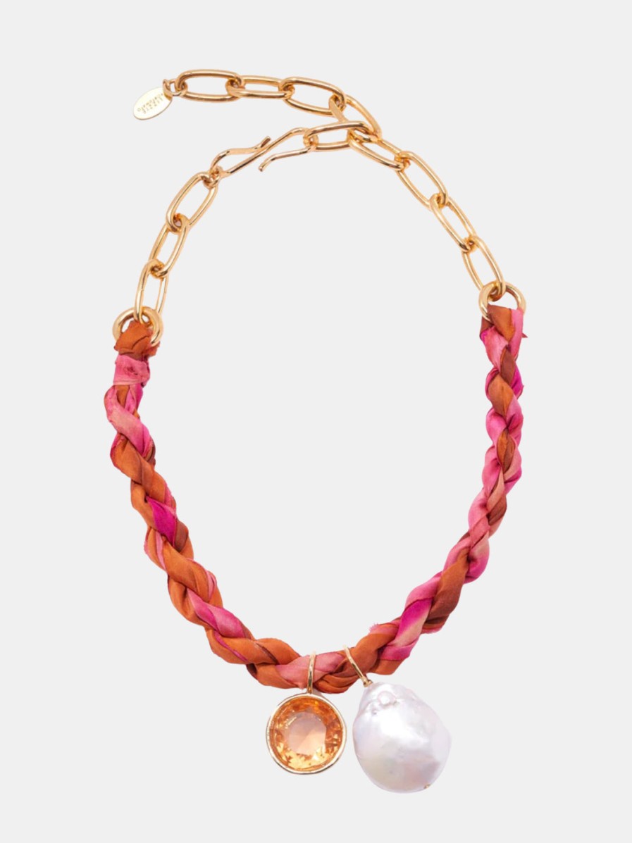 Accessories Lizzie Fortunato Necklaces | Barcelona Necklace In Sunrise Multi