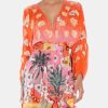 Clothing TAJ By Sabrina Crippa Mini | Caldera Dress Venice Sunset