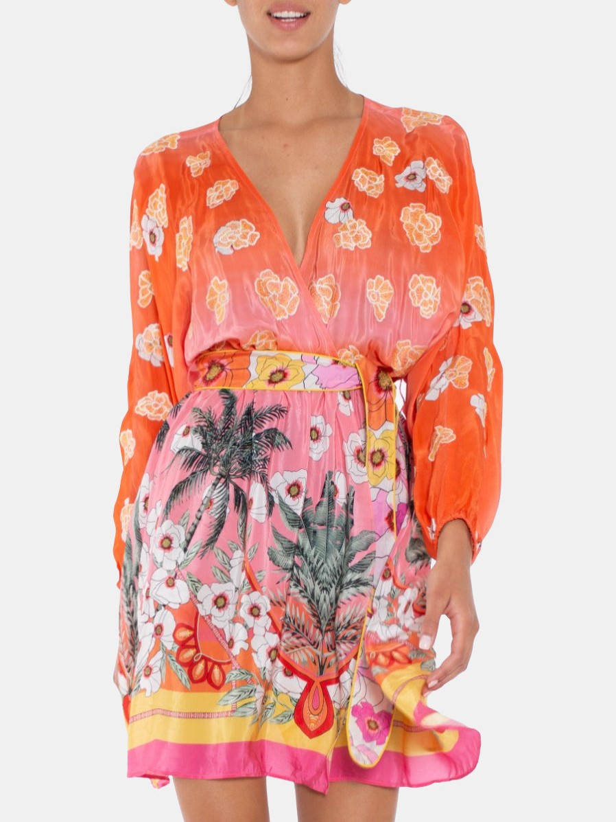 Clothing TAJ By Sabrina Crippa Mini | Caldera Dress Venice Sunset