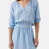 Clothing Rails Mini | Crystal Dress Lake Stripe