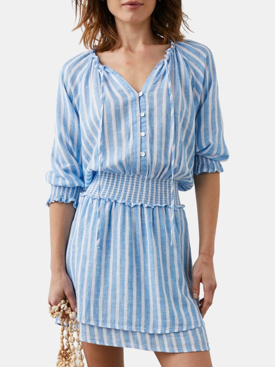 Clothing Rails Mini | Crystal Dress Lake Stripe