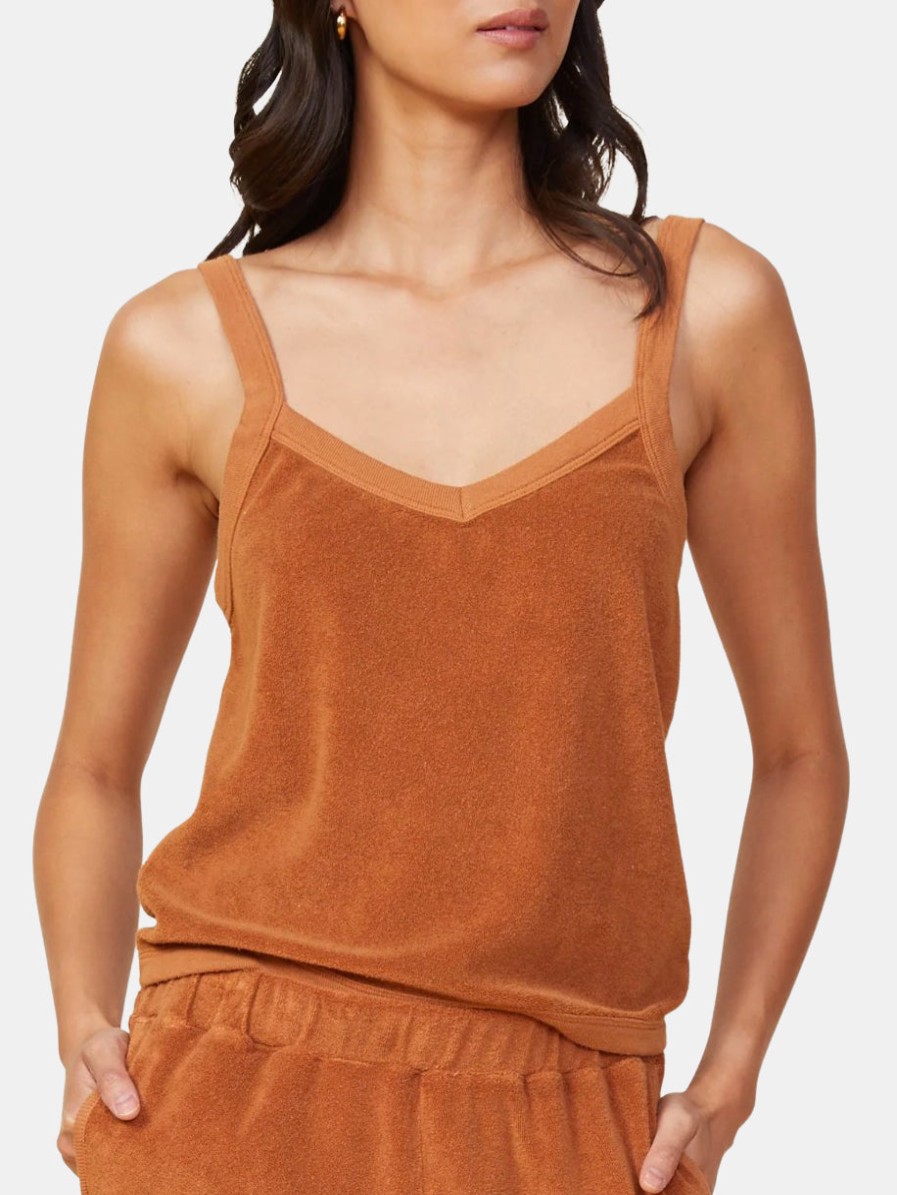 Clothing Monrow Tanks | Terry Cloth Tank