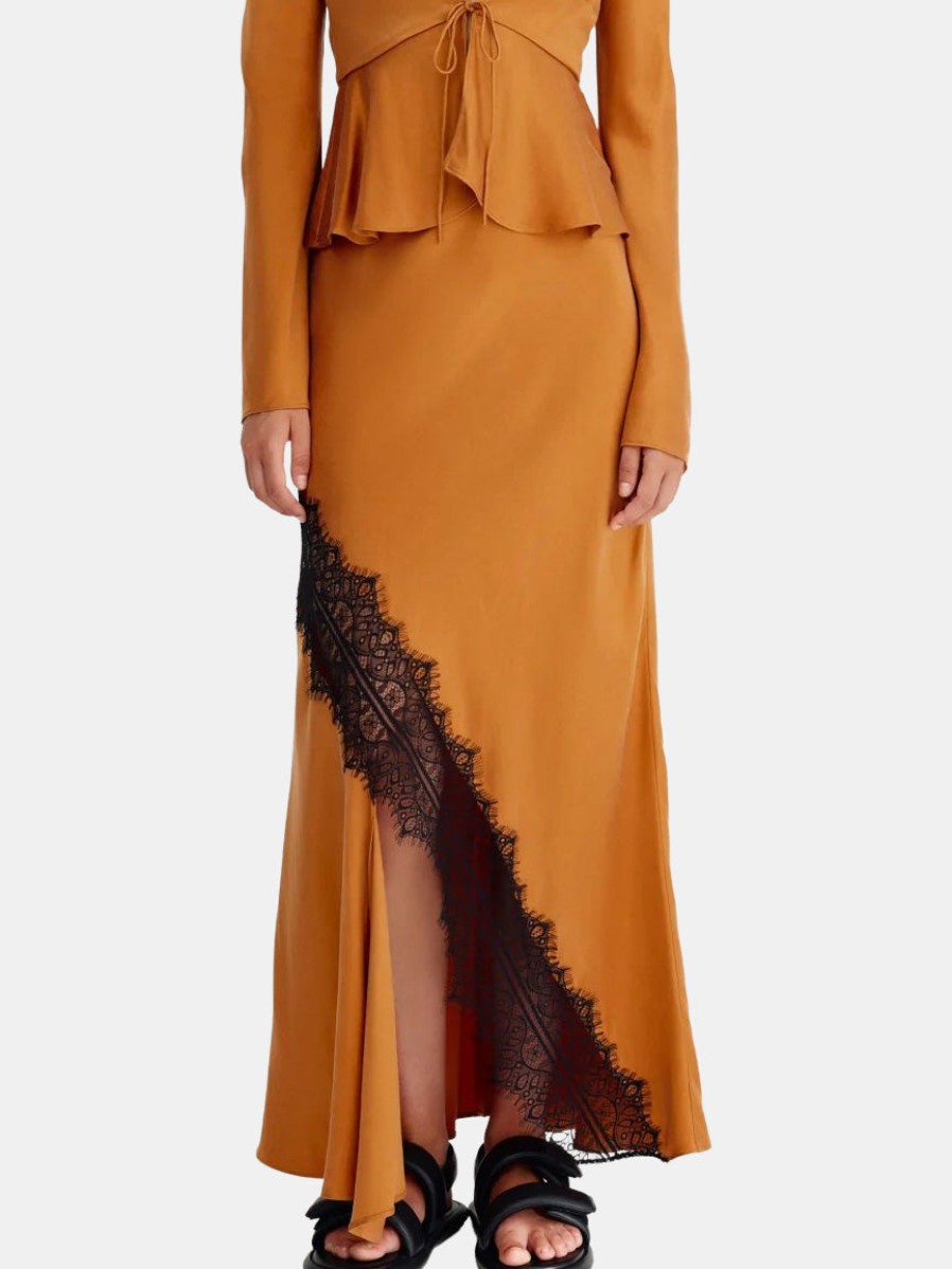 Clothing Significant Other Maxi | Helaina Skirt Caramel