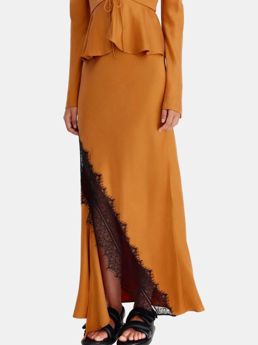 Clothing Significant Other Maxi | Helaina Skirt Caramel