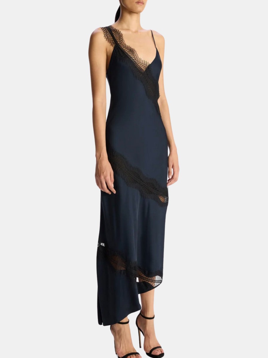 Clothing ALC Midi | Soleil Dress Dark Sapphire