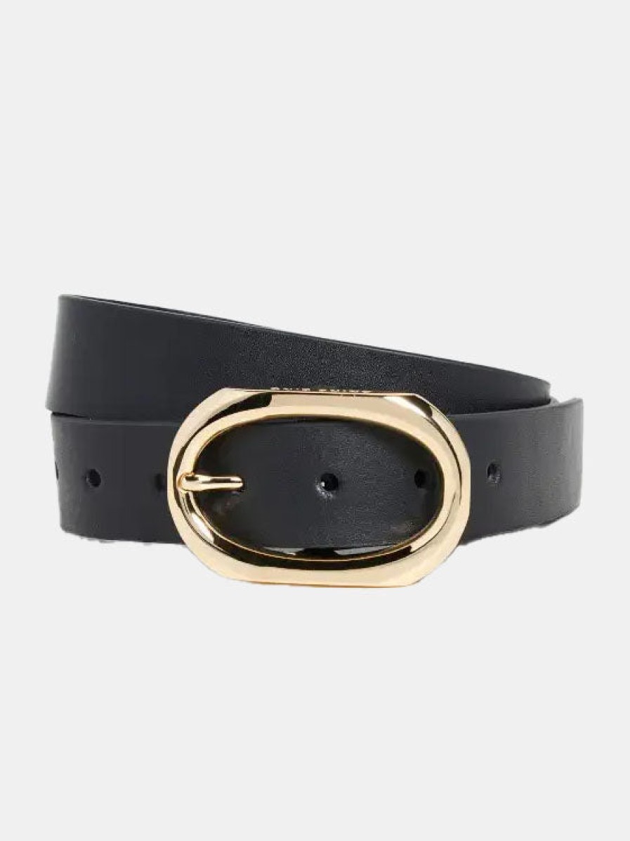 Accessories ANINE BING | Signature Link Belt Black