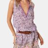 Clothing SPELL Mini | Sienna Sleeveless Tunic Dress Lilac