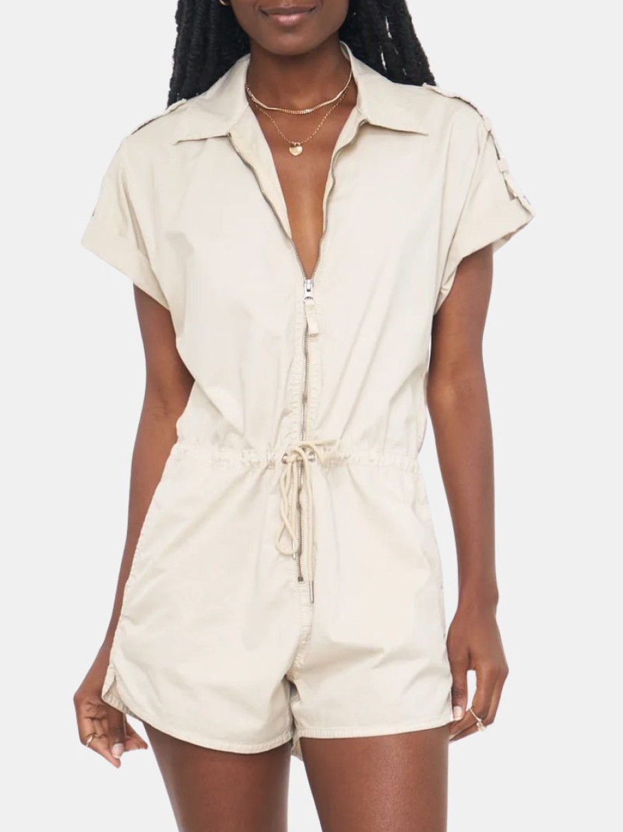 Clothing Pistola | Meg Zip Front Romper