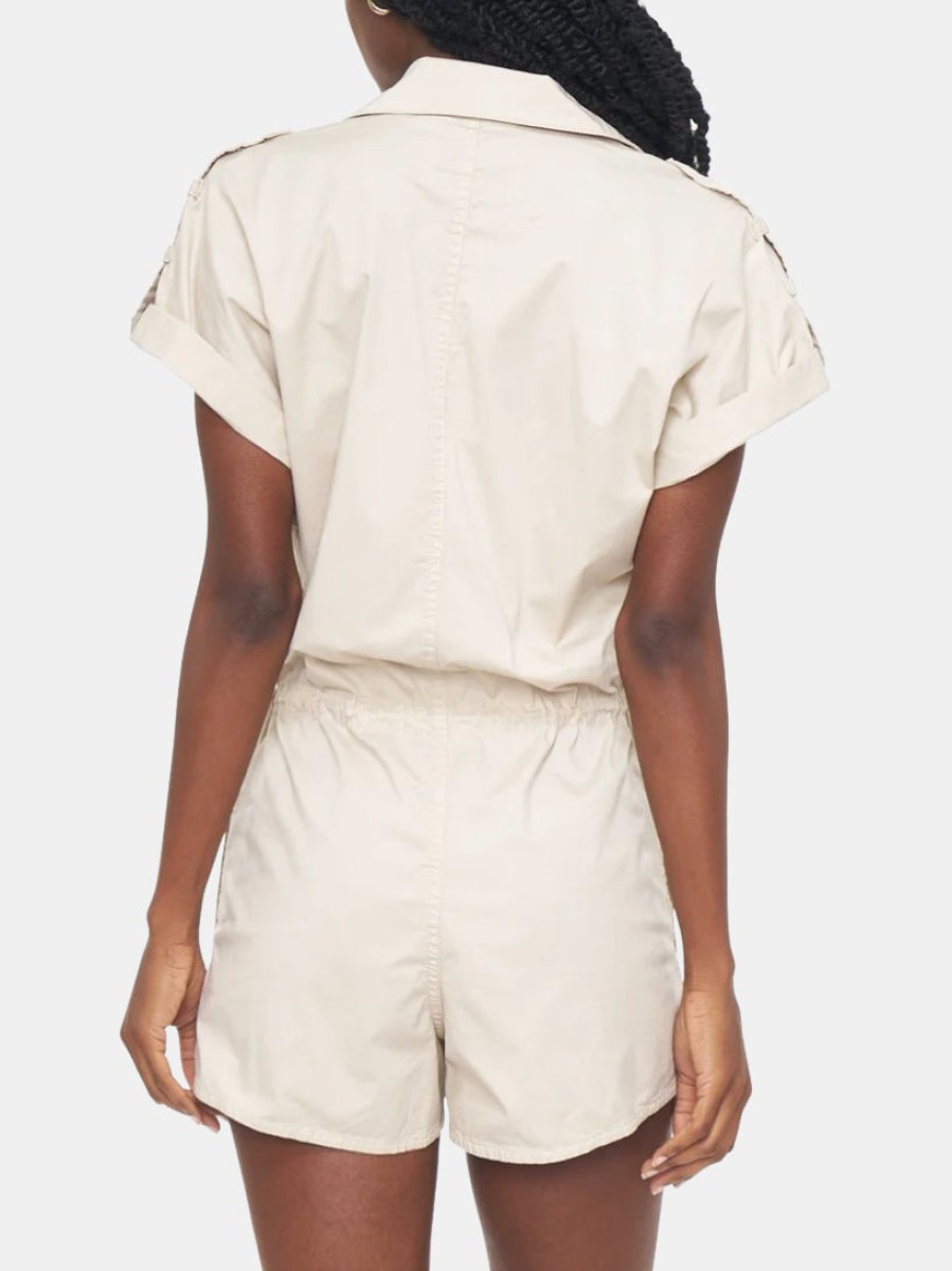 Clothing Pistola | Meg Zip Front Romper