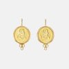 Accessories Temple St Clair Earrings | 18K Angel Earrings