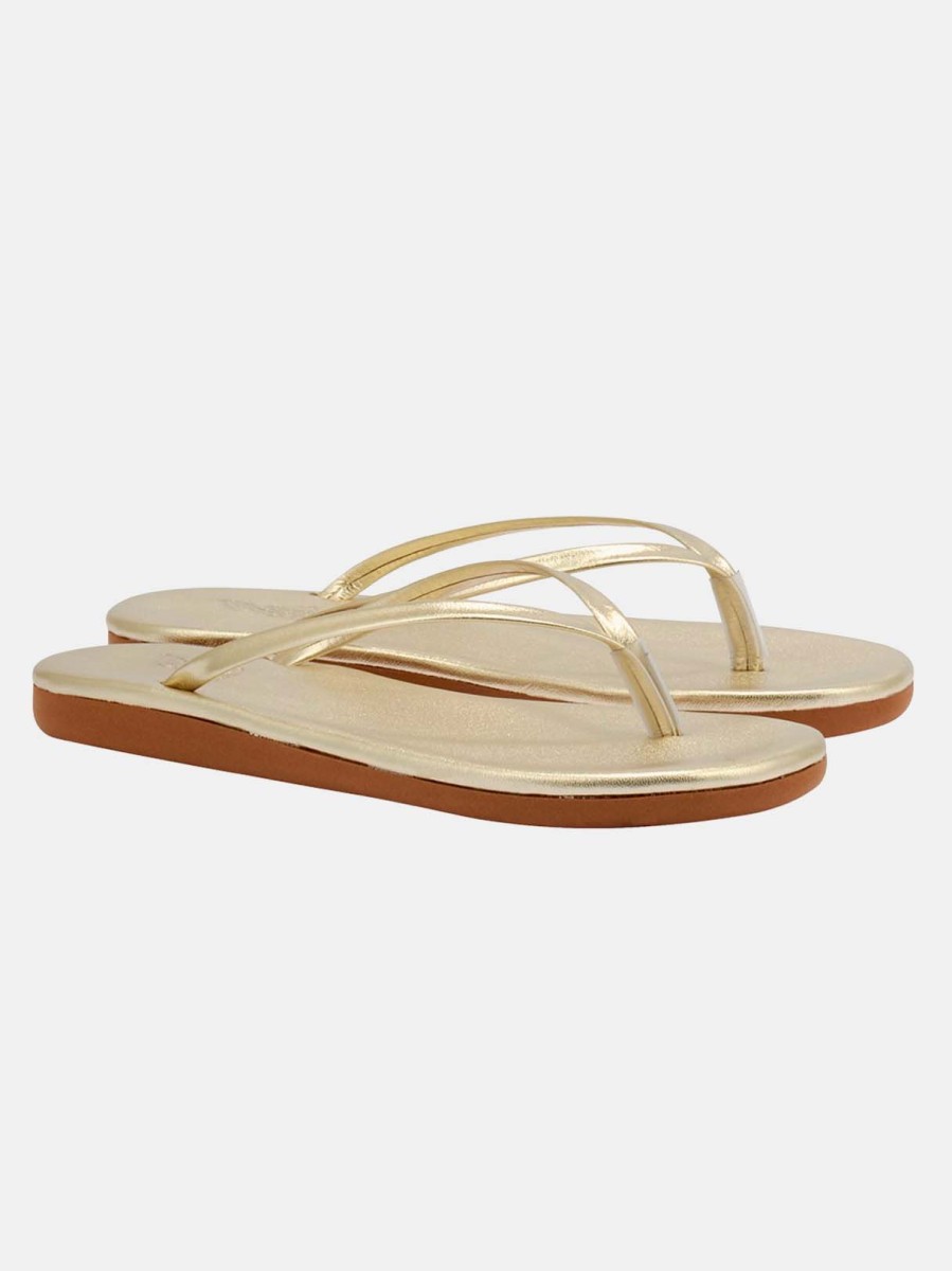 Clothing Ancient Greek Sandals | Saionara Sandal Platinum