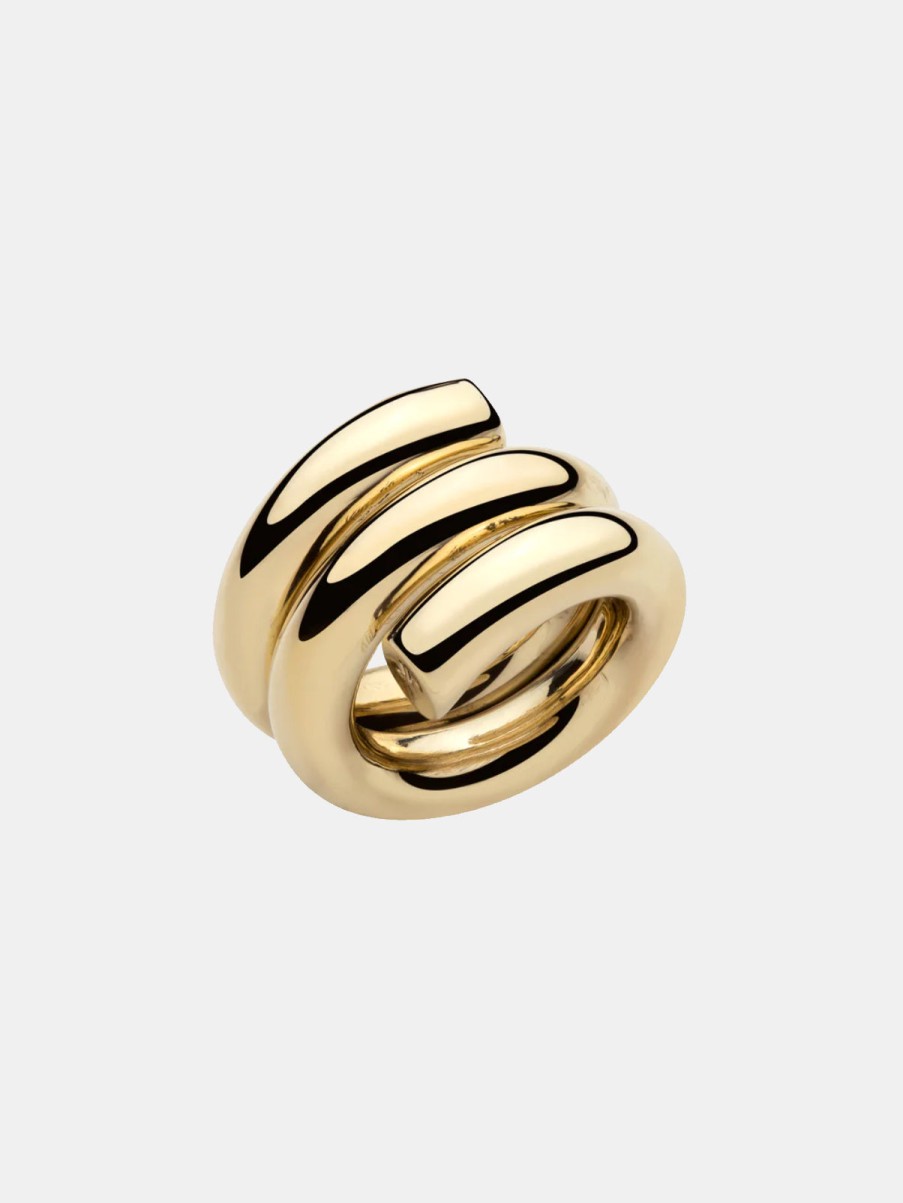 Accessories JENNIFER FISHER Rings | Samira Coil Ring 10K Yellow