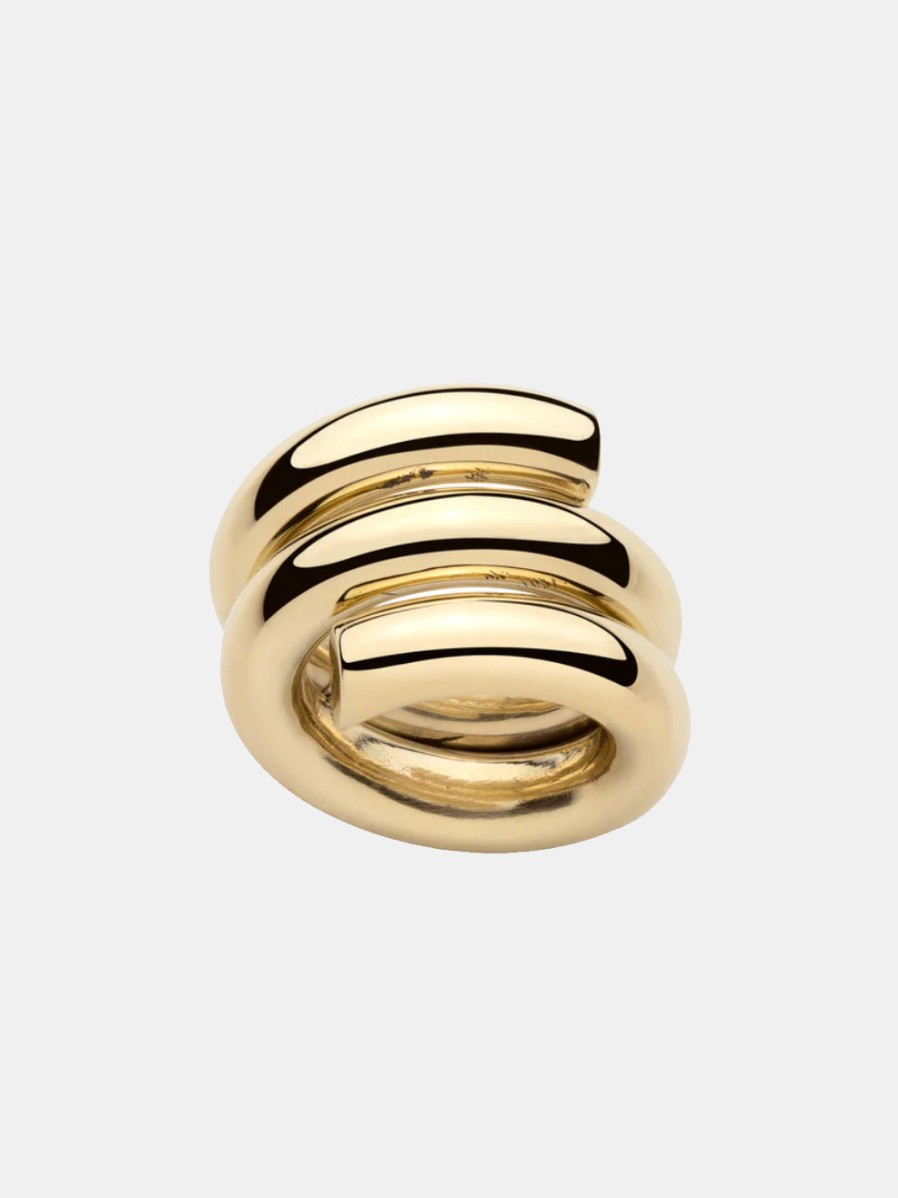 Accessories JENNIFER FISHER Rings | Samira Coil Ring 10K Yellow