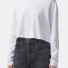 Clothing AGOLDE Tees | Mason Cropped Tee