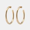 Accessories JENNIFER FISHER Earrings | Baby Lilly Hoops 10K Yellow