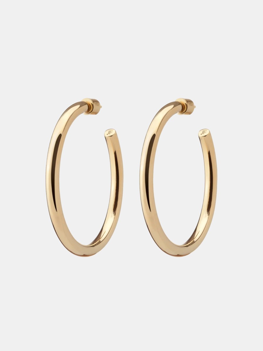 Accessories JENNIFER FISHER Earrings | Baby Lilly Hoops 10K Yellow