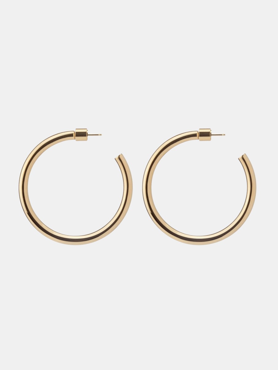 Accessories JENNIFER FISHER Earrings | Baby Lilly Hoops 10K Yellow