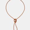 Accessories Temple St Clair Necklaces | 18K Leather Cord 32"