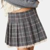 Clothing LOVESHACK FANCY Mini | Rooney Skirt Ash Grey