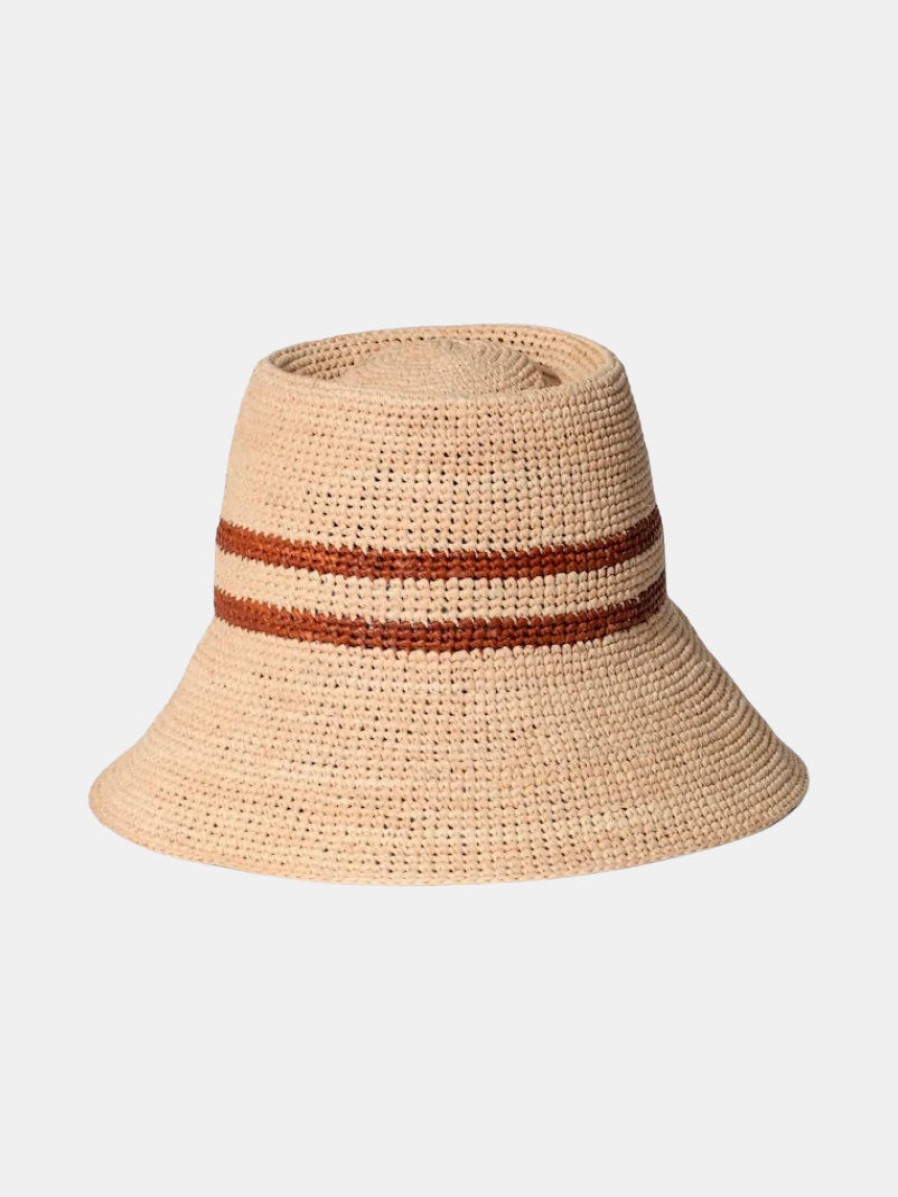 Accessories JANESSA LEONE | Ryder Bucket Hat Natural