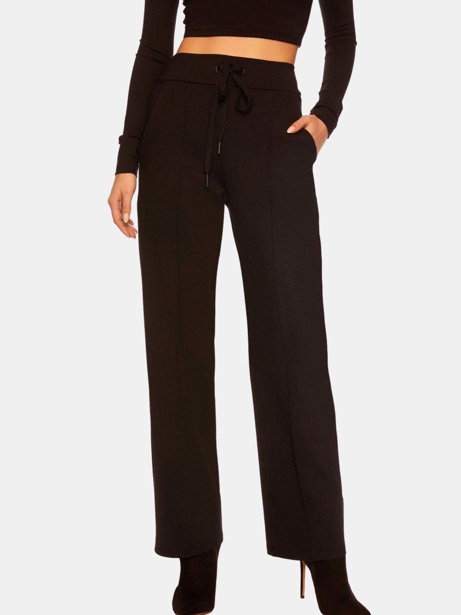 Clothing SUSANA MONACO Pants | Drawstring Pocket Pant 32" Black