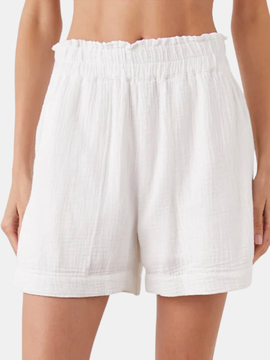 Clothing Rails Shorts | Leighton Short White