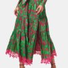 Clothing Hemant & Nandita Maxi | Long Skirt Green