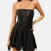 Clothing CHARO RUIZ Mini | Zannick Short Dress Black