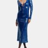 Clothing BARDOT Midi | Verona Sequin Maxi Dress Cobalt