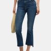 Clothing MOTHER DENIM Denim | The Insider Crop Step Fray Teaming Up