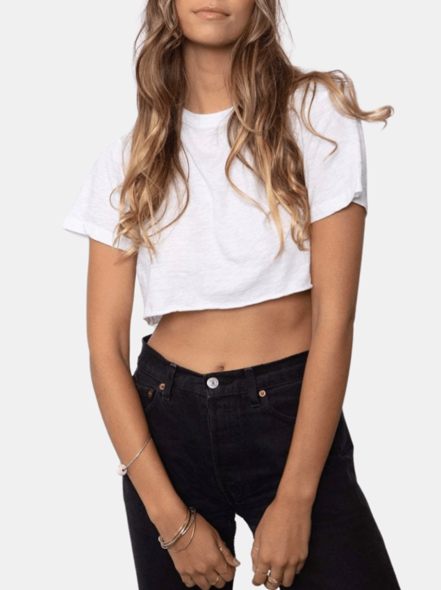 Clothing Stillwater Tees | Boyfriend Crop Tee