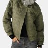 Clothing BA&SH Puffer Jackets | Soho Jacket Kaki Green