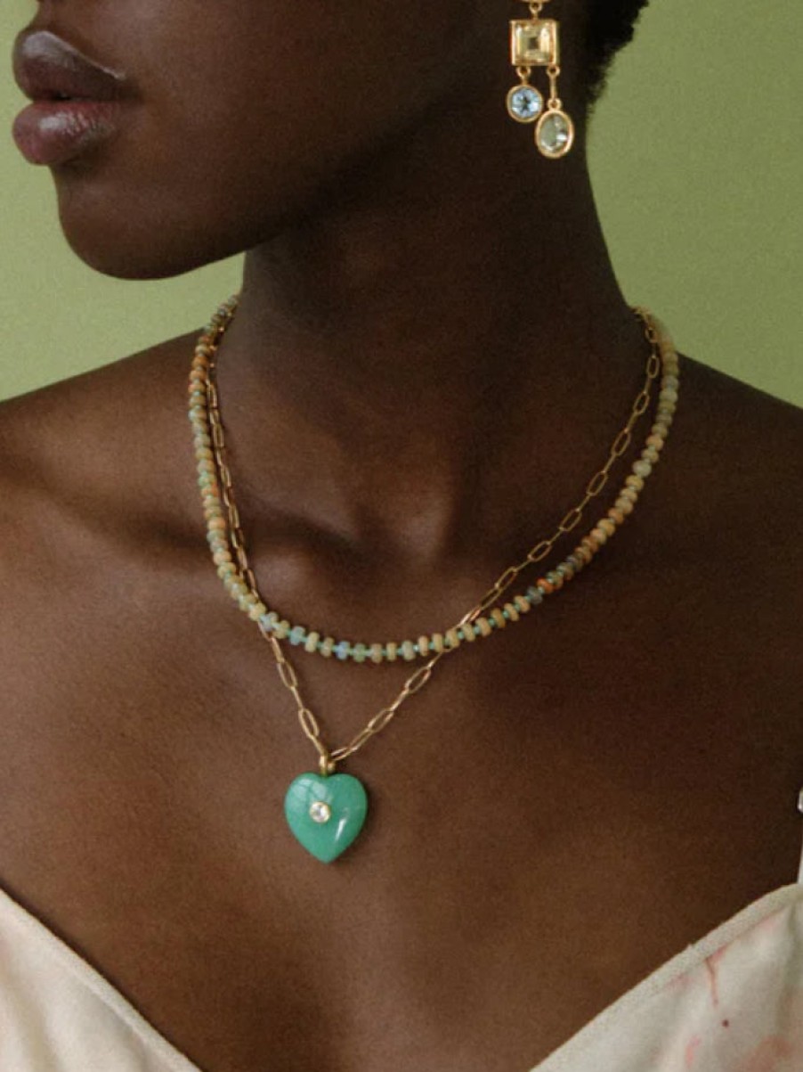 Accessories Lizzie Fortunato | Lamai Heart Necklace Multi