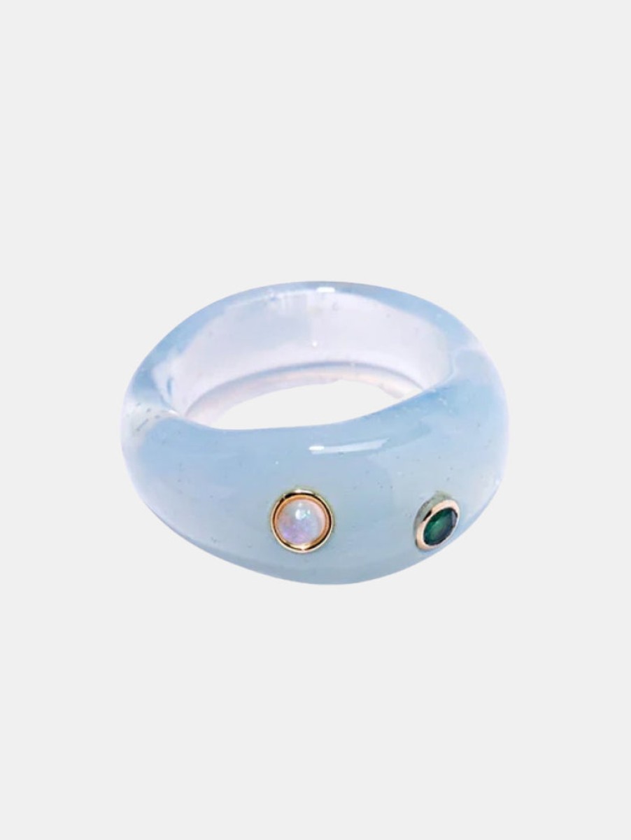 Accessories Lizzie Fortunato Rings | Monument Ring Sky