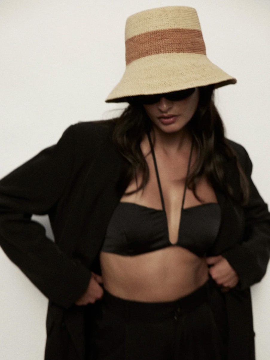 Accessories JANESSA LEONE | Monti Bucket Hat Natural