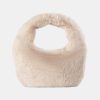 Accessories LAMARQUE | Alix Mini Faux Fur Hobo Bag