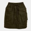 Clothing LOVE THE LABEL Mini | Lola Mini Skirt Olive