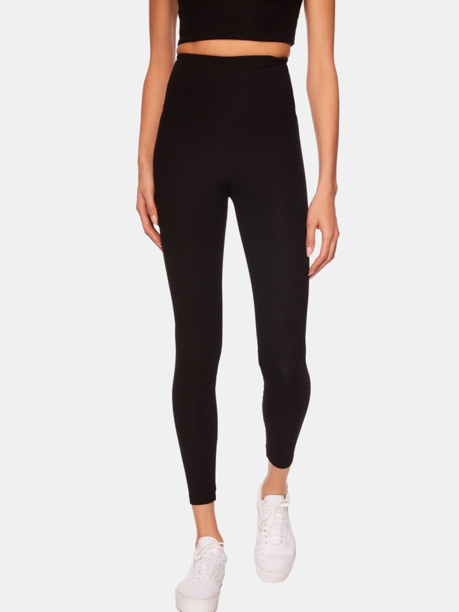 Clothing SUSANA MONACO | Rib Leggings 30" Black