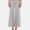 Clothing NORMA KAMALI Pants | Short Straight Leg Pant Light Heather Grey