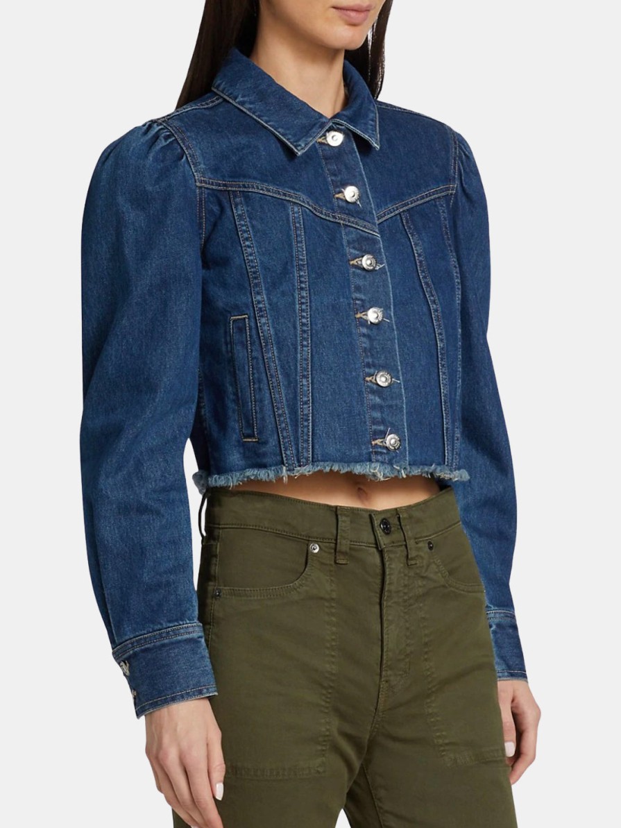 Clothing Veronica Beard Denim Jackets | Sweeney Jacket Second Chance